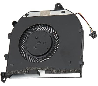 Laptop Cpu Cooling Fan Cooler, Laptop Parts Notebook Cooler 4 Pin Excellent Heat Dissipation Laptop Cooling Fan Fit for XPS 15 9570 7590 Series 008YY9 0TK9J1 (CPU)