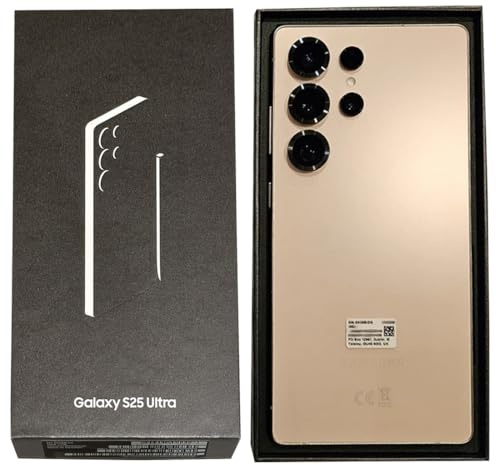 SAMSUNG [Versione Importazione] Galaxy S25 Ultra 5G 2025 | GSM (T-Mobile) | 1TB di Memoria + 12GB di RAM SM-S938B Qualcomm Snapdragon 8 Elite Android 15 Smartphone (Rosa Titanio)