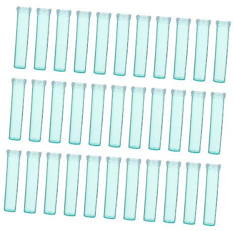 OFFSCH 90stücke Blumenwasserschlauch Aus Kunststoff Für Floristen Mit Deckel Zur Aufbewahrung Von Nelken Rosen Und Chrysanthemen Leicht Und Praktisch