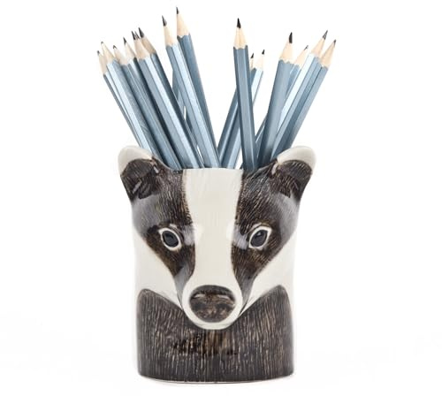 Quail Ceramics - Badger Pencil Pot