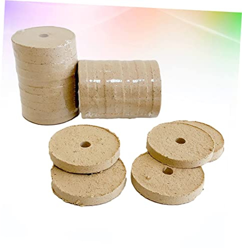 DONFAMDS Chinesischer Moxa Fußbad Kuchen 10 Stück 5x5cm Mit Getrockneten Beifußblättern Für Fußermüdung Abschwellung Und Hautpflege Entlastendes Fußmassage Zubehör