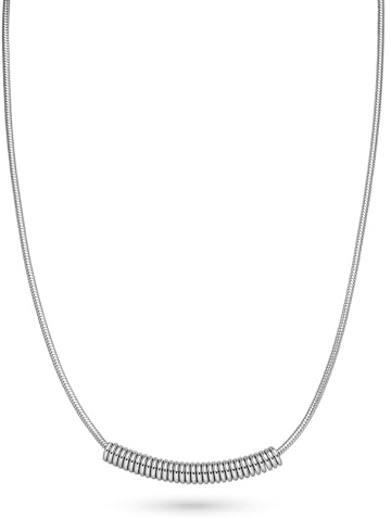 LIEBESKIND BERLIN Damen Schmuck - Twist Collection - Kette in Edelstahl