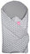 Motherhood Einschlagdecke, Babyhörnchen, Babynest SOFT mit antiallergischer Füllung, Öko-Tex Standard 100, Grau Classics 2017