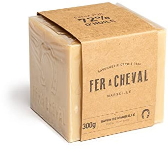 Fer à Cheval Echte Marseiller Seife Savon de Marseille, pflanzlich, Würfel, 300 g