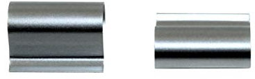 ROTO NT Abdeckkappe Ecklager 0971000 11 oder 971000 Silber (230274) 4 Stück