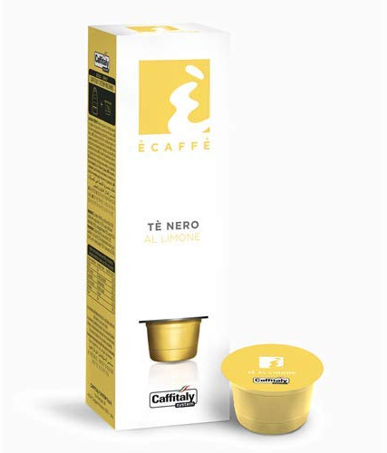 50 Capsule Caffitaly System E' Caffe' Te' Nero Al Limone