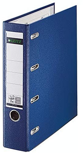 Leitz Doppelordner 10120035 2xDIN A5 quer 75mm PP blau