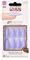 Kiss Nails GEL FANTASY- Long Design Nails w/Adhesive Tabs & Glue (KGFS03-Night After)
