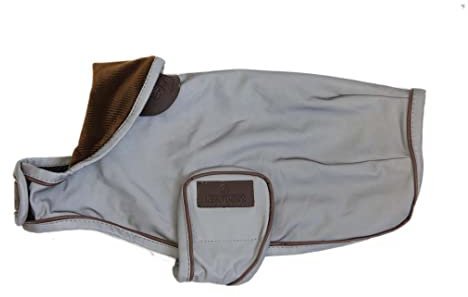 Kentucky Dogwear - Hundemantel - Reflektierend & Wasserdicht - Silber - Größe (S/M) - 39-43cm