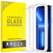 JETech Screen Protector for iPhone 13 Pro Max 6.7-Inch, Tempered Glass Film with Easy-Installation Tool, 2-Pack