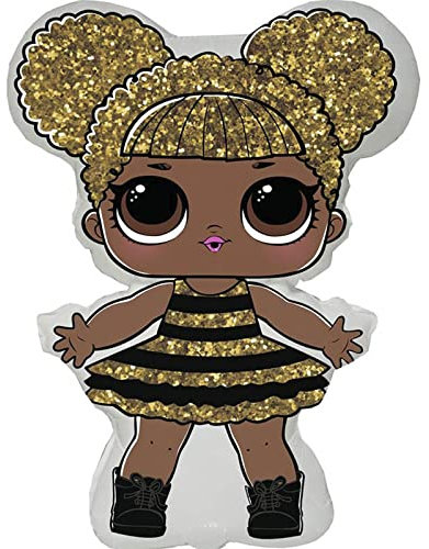 Riesen Super Form Folienballons XL Groß Kindergeburtstag Party (LOL Queen Bee 86.4 cm)