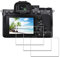iDaPro Pellicola Vetro per Sony ZV-E1 Sony ZV-E10 II Alpha ZVE1 A7 IV A7IV Alpha 7 IV 7IV A7M4 vetro Temperato protezione Glass Screen Protector Durezza 9H Antigraffio Anti-Impronte [3 pezzi]