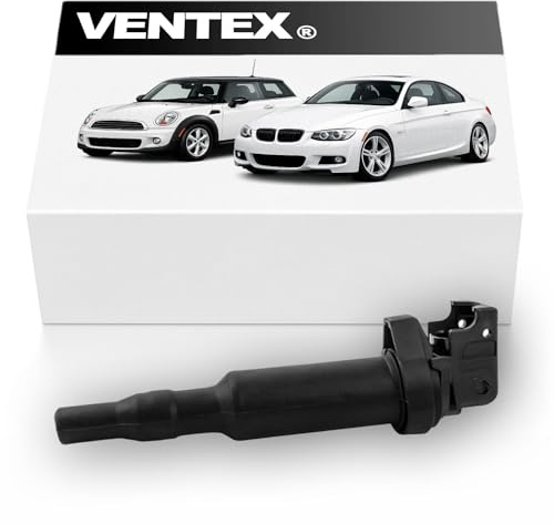 VENTEX® Ignition Coil Pack VXS1715 | Compatible with BMW 118i 120i 125i 318i 320i 325i 328i 330i 420i 520i MINI R56 One Cooper Peugeot 207 208 Citroen C3 C4
