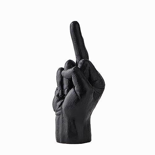 Kreative Nordic Home Personalisierte Mittelfinger Statue Wohnzimmer Dekorationen Schreibtisch Skulptur Harz Handwerk Dekorative Figuren