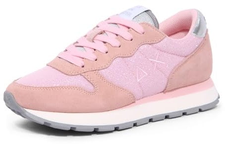 SUN 68 8564AR Sneaker Donna Ally Glitter Textile Woman shoes-38