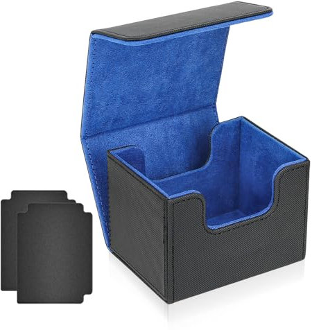 QUOTRE Deck Box Magic, Gamegenic Deck Box, porta mazo con capacidad para 100 cartas coleccionables para cartas de colección