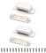 Magnetic Door Catch, Lockimo Cupboard Door Magnets Drawer Magnet Small Cabinet Door Magnetic Catches Latches for Kitchen Wardrobe Magnets Door Closers Magnet Closure 2 Pack
