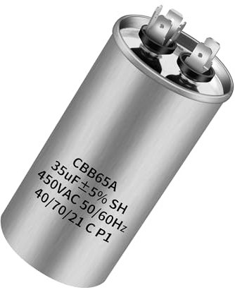 CBB65 450V AC 35uf 50/60HZ Kondensator für Klimaanlagen,ANGEEK Kompressor-Kondensator,Außenstart-Kondensator,Rundkondensator