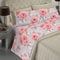 Banzaii - Completo Lenzuola Matrimoniale In Microfibra Made In Italy Con Angolo h 30 cm Alessia Rosa