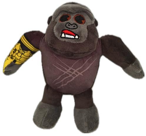 MonsterVerse Godzilla x Kong: The New Empire, 6-Inch Kong Plush Soft Toy, Made with for Durability, 1 of 4 Collectable Characters, Suitable for Ages 4+