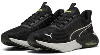 Puma X-Cell NOVA FS, Unisex Straßen-Laufschuh, Puma Black-Yellow ALERT,