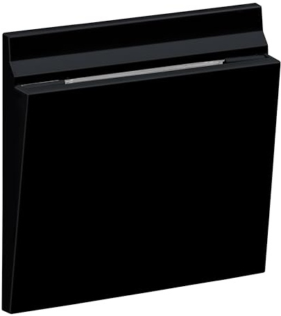 LEGRAND, SEANO Abdeckung für mechanischen Hotel-Card-Schalter, Farbe: Schwarz lackiert, 765343