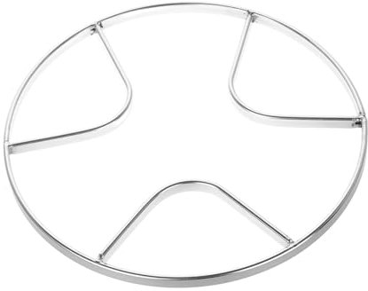 Amosfun Soporte para Ollas Y Wok para Estufa De Gas Diseño De Acero Inoxidable Accesorio De Cocina Soporte Versátil para Estufa