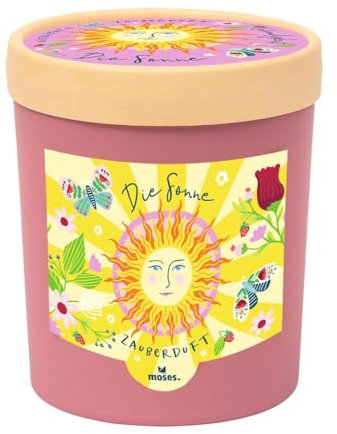 moses. Basically it's magic Duftkerze Zauberduft Sonne | vegane Kerze in Geschenkverpackung | nachhaltige Duftkerze | Kerze Duftkomposition Bergamotte Amber Patchouli