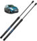 Koaudb 2x Heckklappendämpfer für Nissan Micra Mk4 K13 2010-2016 Kofferraum Dämpfer Gasdruckdämpfer Gasfeder Heckklappe Schwarz Gasfeder Dämpfer Replace für #904513HN0A