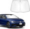 BSTW Parasol para Parabrisas de VW Golf 8 8.5 2020-2025, Parasol Plegable con Aislamiento Térmico y Protección UV, Compatible con VW Golf GTD, GTI, GTI, Variant, Alltrack