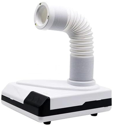 Dust Suction Extractor with Fan and LED, Tabletop Dental Vacuum Cleaner, LED Strong Portable Vacuum Cleaner Desktop Dust Collector, for Dental Laboratory