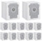 Neuytiky Lot de 12 Sacs D'aspirateur,Sac de Rechange pour IRobot Roomba I7 Kit D'accessoires,pour IRobot Roomba i7/i7+/i3/i3+/i4/i4+/i6/i6+/i8/i8+/S9/S9+/j7/j7