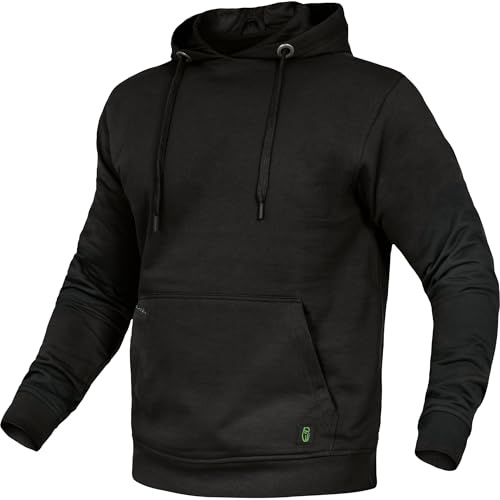 Leibwächter Flex-Line Kapuzenpullover Herren – Farbe – Größe – 310 g/m² Hoodie mit Kängurutasche – Antibakteriell & Antipilling – Unisex Sweatshirt