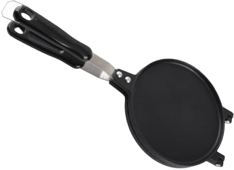 YUYTE Waffeleisen aus Gusseisen [Upgrade-Version 2024] Haushaltsküchen-Gas-Antihaft-Waffelkegel-Herstellungs-Eierbrötchen-Maker 15,16 X 6,69 Zoll Aluminiumlegierung in Lebensmittelqualität für den