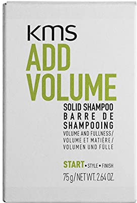 KMS ADDVOLUME Solid Shampoo Bar für feines Haar, 75 gr