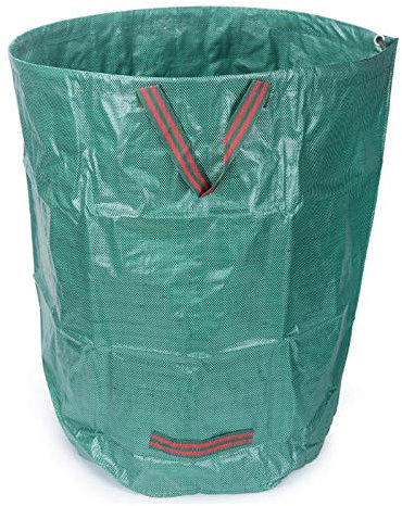 ZXNQ Cestino per compostaggio da Giardino Sacchetti di Fertilizzante, dissipatore di rifiuti per Sacchi di Foglie - 270L
