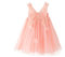 Miipat Bébé Fille Robe Jeune Enfant Tulle Papillon Princesse Tutu Robe Fête Danniversaire sans Manches Robe de Demoiselle d'honneur Bébé pour Mariage Rose Pâle 110 3-4 Ans