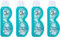 4er Pack Badusan Schaumbad Eisblau 4x750ml