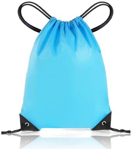 flintronic 1PCS Mochila Deportiva Cuerdas, Gimnasio Mochila con cordón Bolsa, Bolsa Deporte, Saco Tela Cuerdas, Bolsa Gimnasio, Mochila de Cuerda, Unisex, para Deporte, Gimnasio