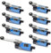 EXLECO Lot de 8 interrupteurs de fin de course réglables avec levier de 5 cm réglable 1NO 1NC ME-8108 - Interrupteur à bascule - Interrupteur à bascule pour fraise CNC, plasma - Interrupteur de