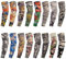 TNSLAND 16 pièces manchette tatouage, manchon tatouage, tatoo temporaire bras pour les hommes femmes, manches de tatouage bras pour la protection solaire, les fêtes de carnaval, la chaleur (40x8.5cm)