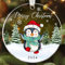 Pawzity Pinguin Ornament - Pinguin Weihnachtsschmuck - Tiergeschenke - Tiergeschenke für Frauen, Männer - Acryl Ornament