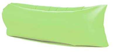 Aufblasbares Sofa, Wasserdichtes Luftsofa, Sofa Aufblasbar Reißfestem Gewebe von bis zu 200kg, Tragbares Wasserdichtes Aufblasbare, Air Lounger für Camping, Park, Strand, Hinterhof,Grün