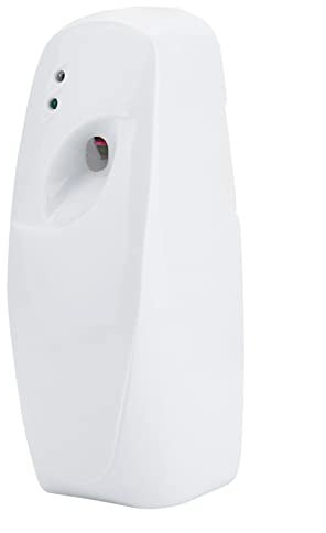 Automatic Adjustable Air Freshener Spray Dispenser for Home Indoor Wall, Modern Design, White Color, 300mL