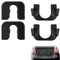 Kofferraumabdeckung Halterung,Gepäckbefestigung Hinten,Hutablage Clip,Huthalter Clip aus Kunststoff,Autoteile,Auto Huthalter Clip,Gepäckträger für Kofferraumdeckel,Gepäckträger Hinten 2 Paar Tokaneit