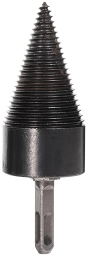 BCOATH Foret Fendeur Bûches Acier Haute Dureté Pointe Hélicoïdale Profonde pour Fendre Dur Compatible Perceuse Usage Domestique et Extérieur Résistant
