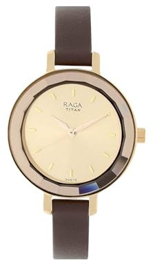 Titan Raga Viva Analog Rose Gold Dial Women's Watch-2575WL01