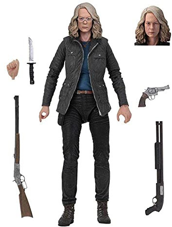 NECA Halloween Ultimate Laurie Strode 7-inch Action Figure, Detailed Action Figure (Plastic) Manufacturer: