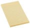 D.RECT Haftnotizen Linierte Sticky Notes Klebezettel und Haftnotizzettel Selbstklebende Notizzettel für Büro 98x150mm 100 Blatt Gelb Liniert