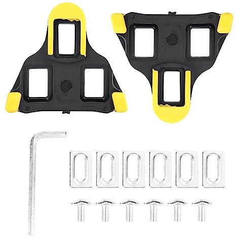 BLLBOO Cleats-Set für Shimano SPD-SL - Cleat Cover Gummiabdeckung Cleats Rennrad Fahrrad Fahrrad Pedal Cleat (1 Paar)